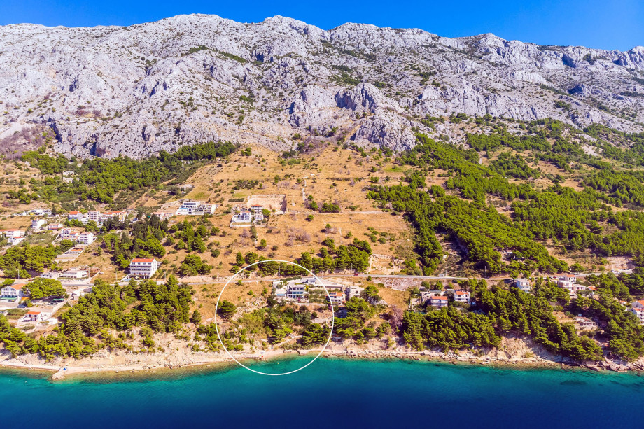 Located in the middle unspoiled nature with amazing sea views, mountain views