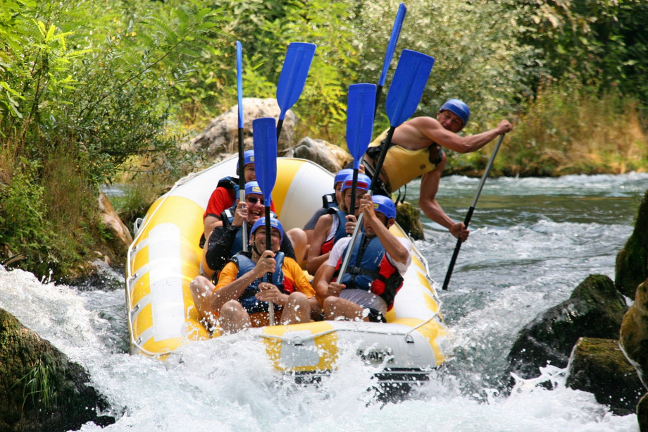 There are many adventures in Omiš as a rafting, climbing, canyoning and many more