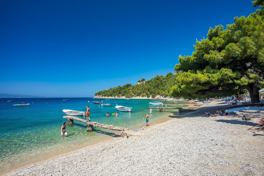 Famous bay surrounded by unspoiled nature