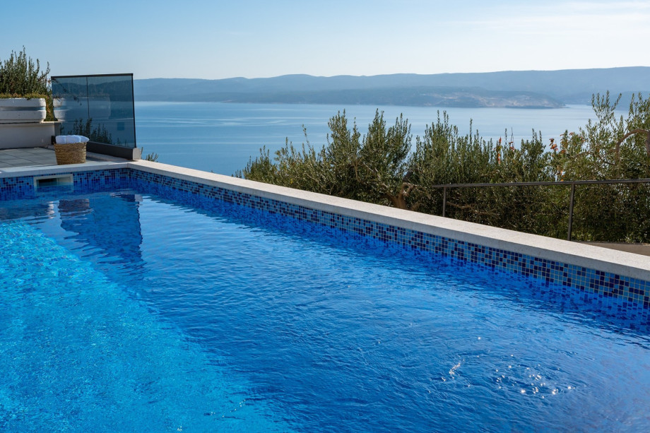 Open sea view from every corner of the property