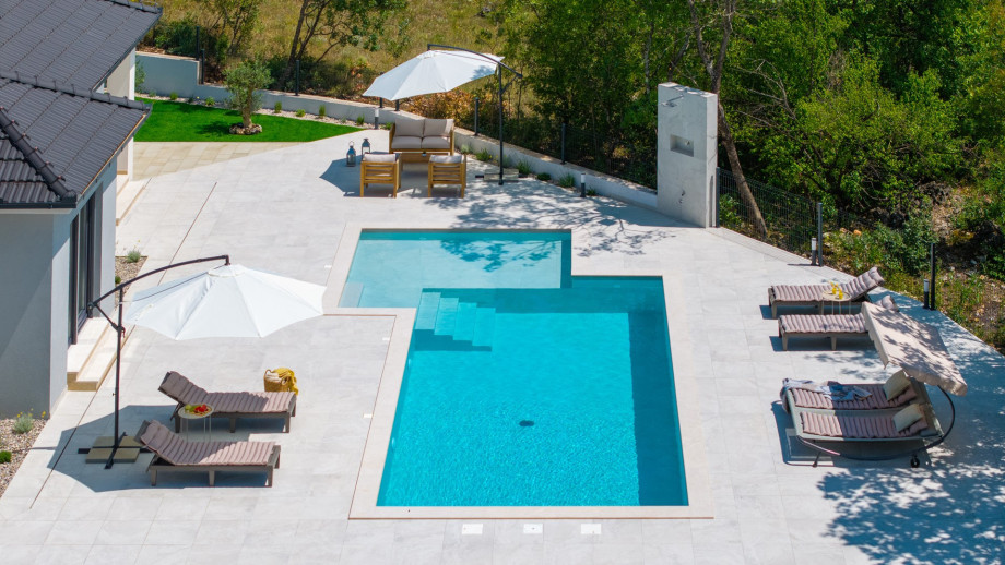 A private, heated swimming pool (10m x 4m)