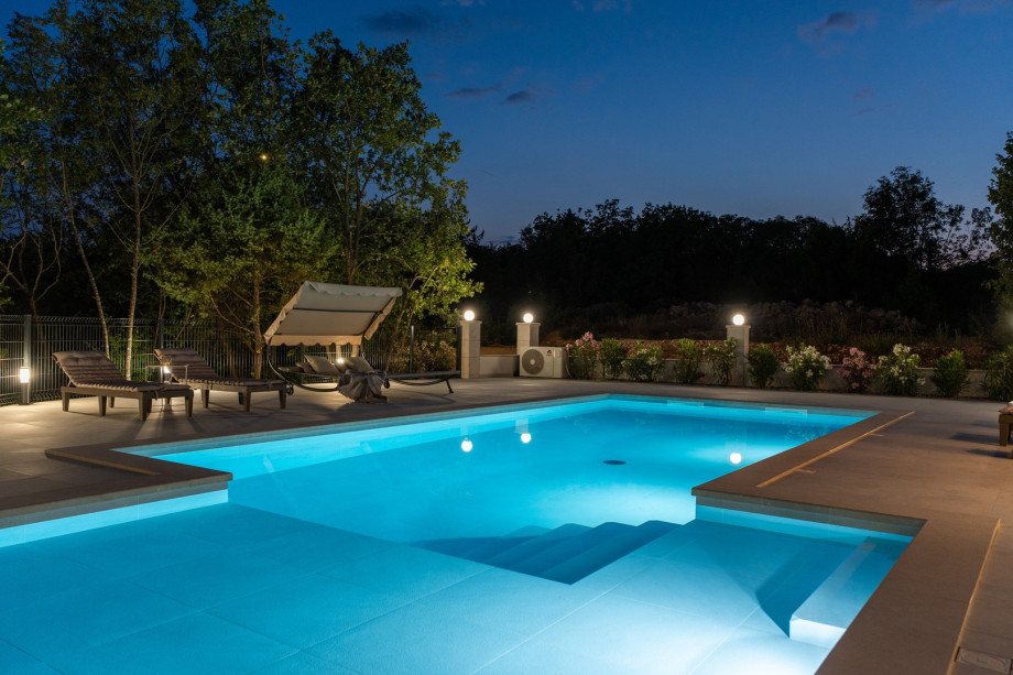 The villa can comfortably host 8, making it ideal for families or a group of friends