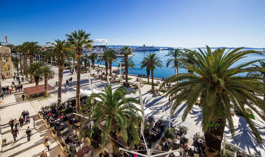 Famous town Split with a lot of history attractions, 19km far from the property