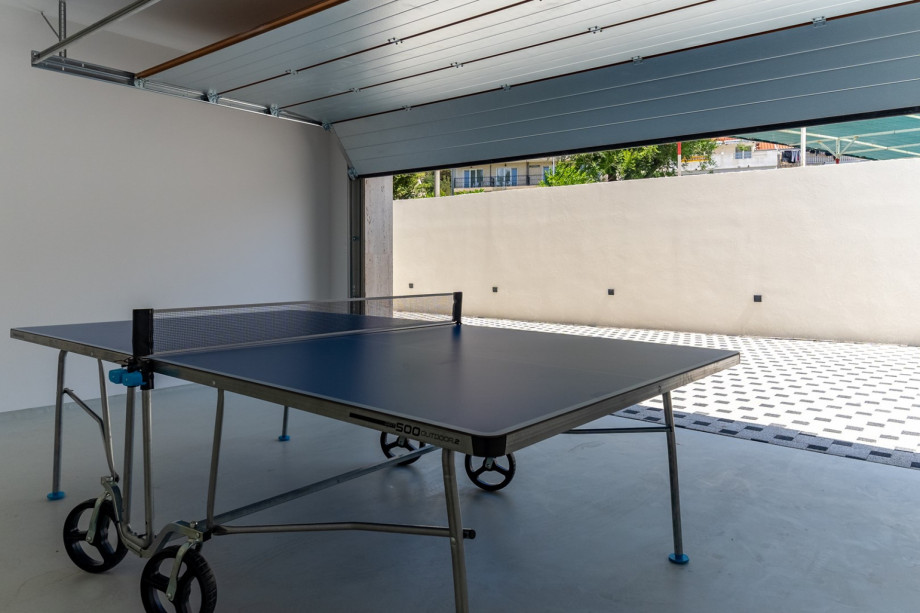 Outdoor Tennis Table, behind the house