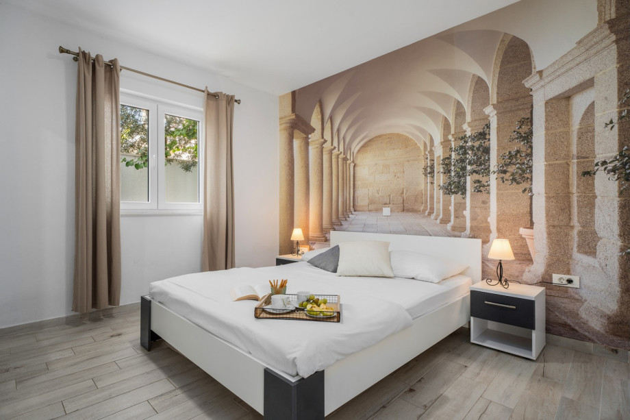 A Bedroom NO1 (11sqm) with queen size bed 160cm x 200cm, TV, A/C