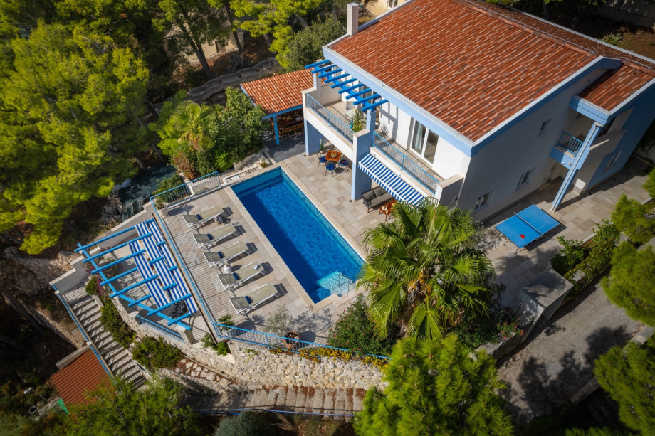 Villa location is only a half-hour drive to get to the famous town Split which has a great history