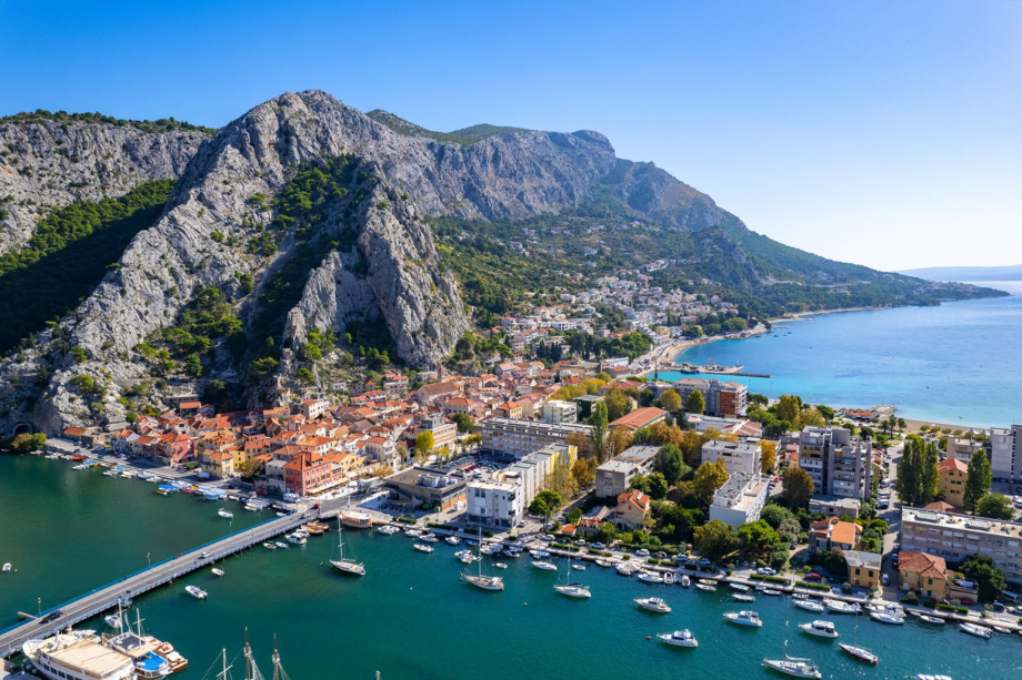 Fresh air and crystal blue sea make Omis Riviera the perfect place for vacation