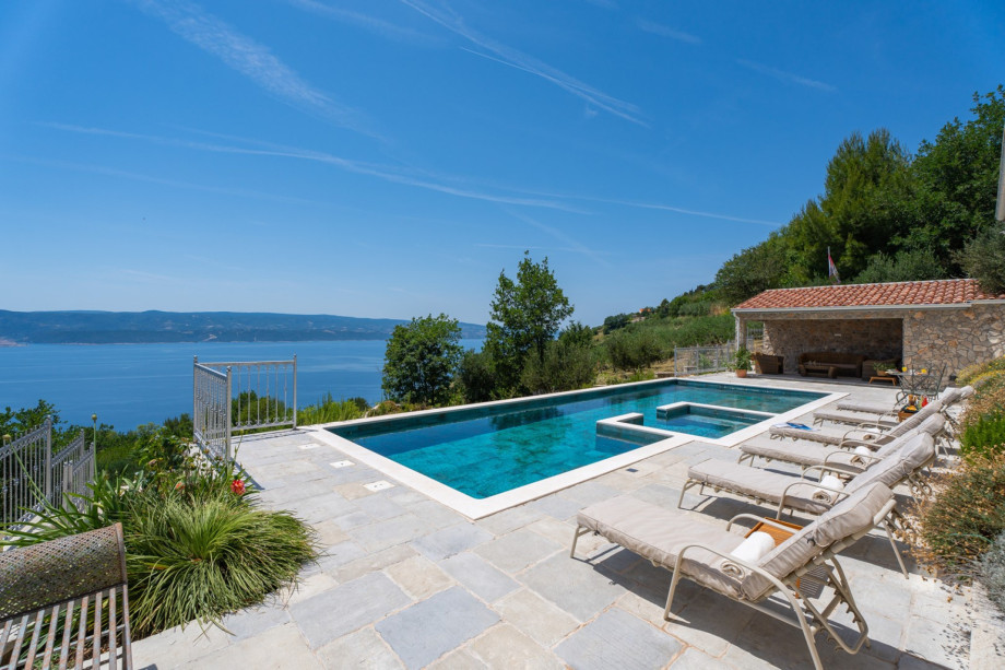 Open sea views from every corner.