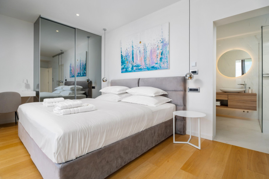 An additional bed 80cm x 200cm can be added in Bedroom No2 upon request