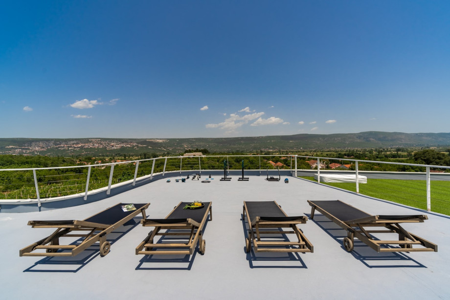 The view from the rooftop is absolutely breathtaking