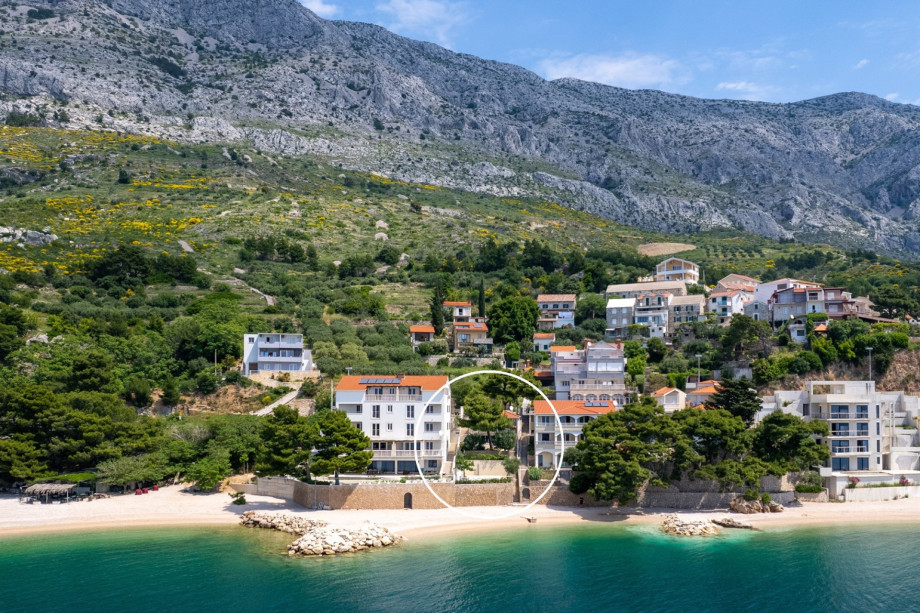 Villa Del Mar located directly on the pebble beach and you can walk by the sea and find your perfect spot