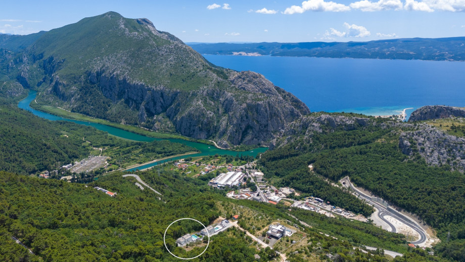 The view of the mountain and the river Cetina is simply incredible and the sunsets are truly breathtaking