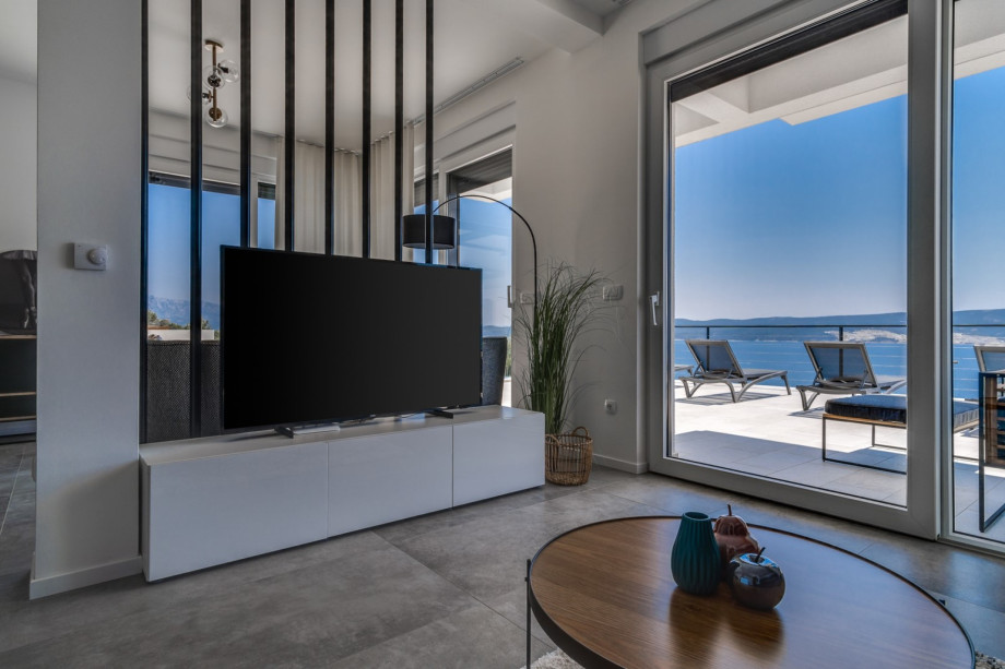 From living room you have amazing and breathaking sea views